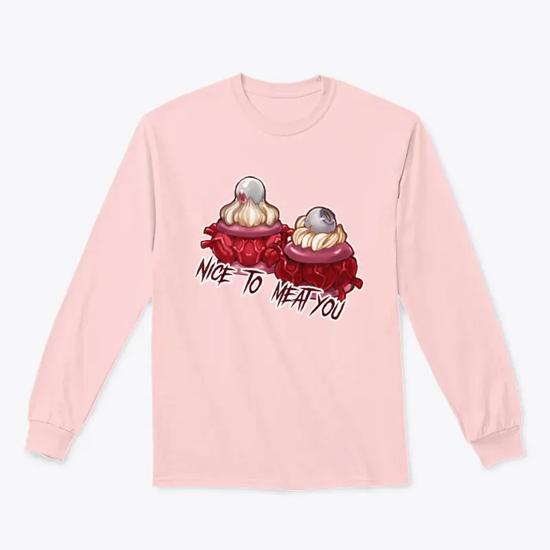 Nice to meat you - Long sleeve tee - men