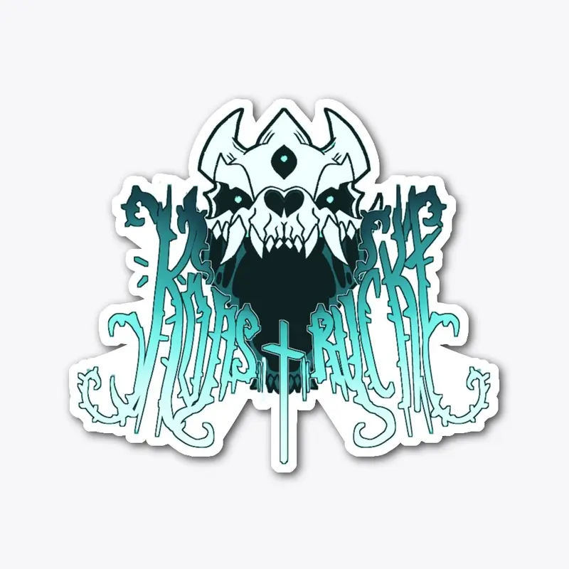 Konstrcukt cyan ver. - Sticker