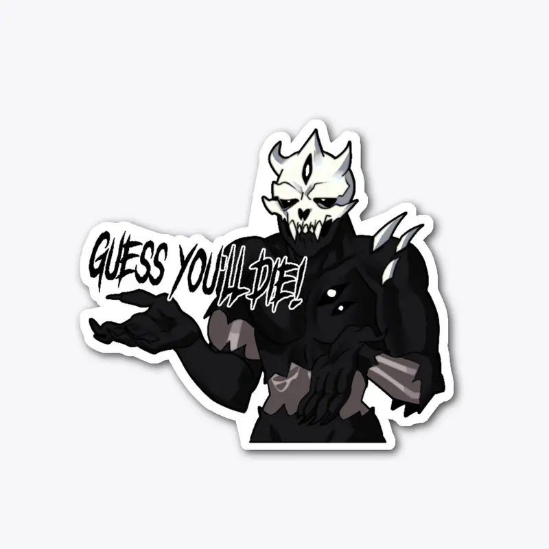 Konstruckt - Guess you'll die - sticker