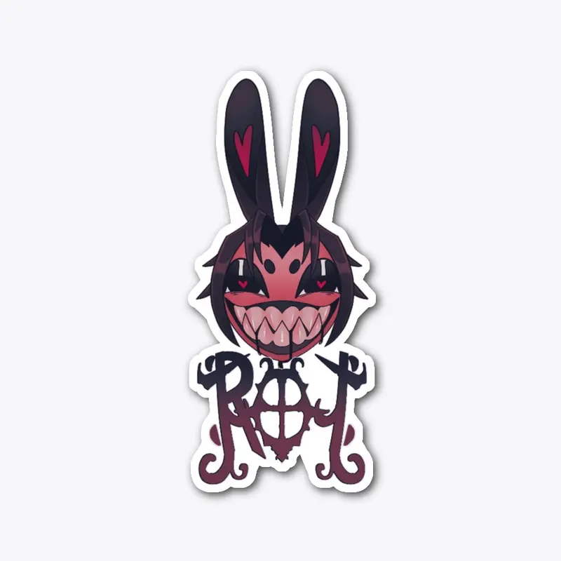 Red prince of rot - sticker