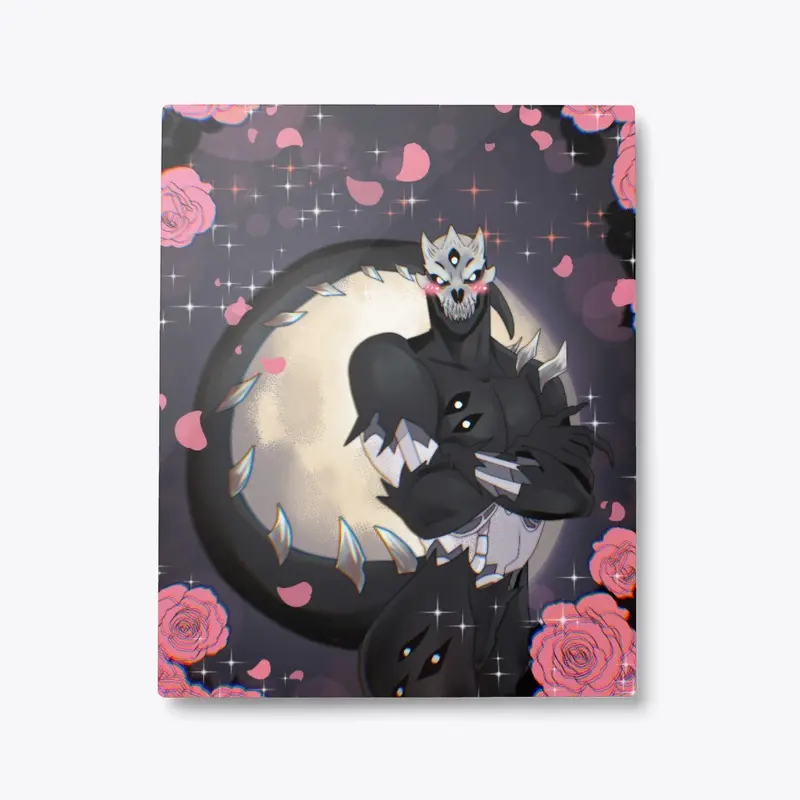 Kon senpai - Metal print