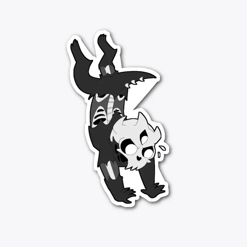 Kon falling - Sticker